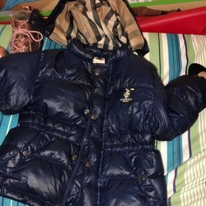 Toddler Burberry puffer 3y